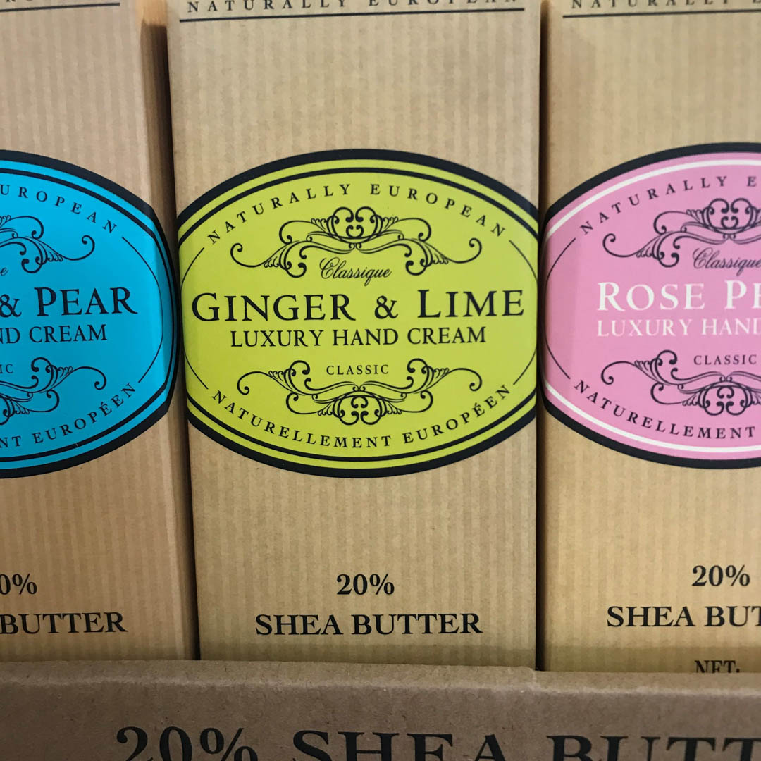 ginger and lime luxury hand cream