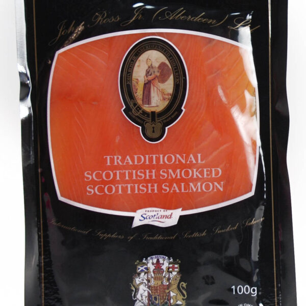 John Ross Jr Smoked Salmon 100gm