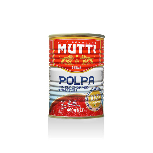Mutti Finely Chopped Tomatoes 400gm