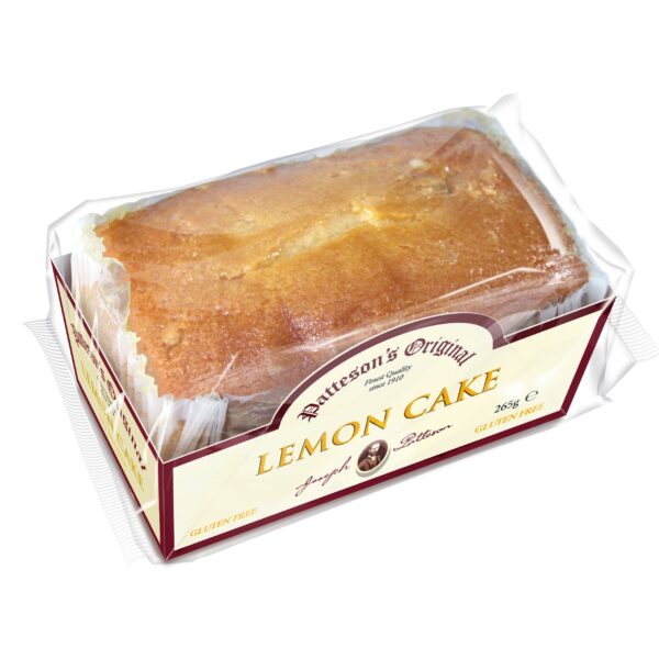 GLUTEN FREE Pattesons Lemon Cake 265g