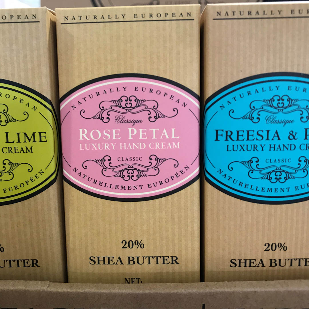 Rose Petal Luxury Classic Hand Cream NOT IN USE Farmers Fayre