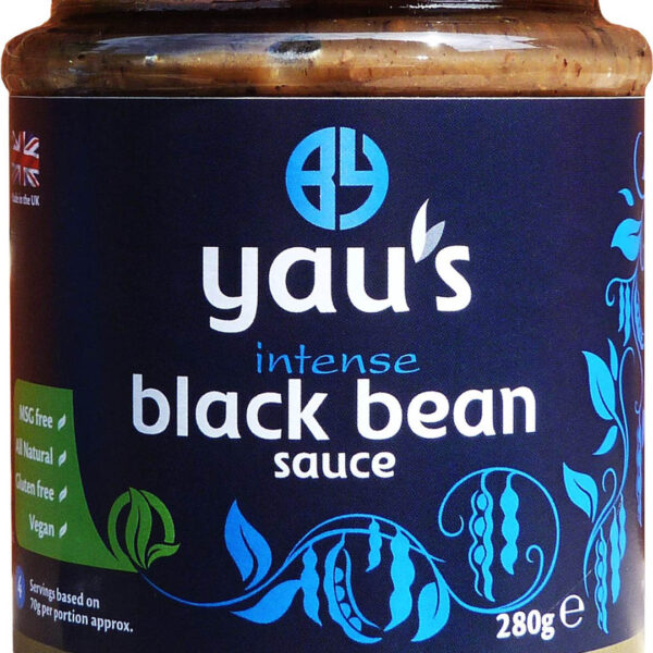 Yaus GLUTEN FREE Intense Black Bean Sauce 280gm