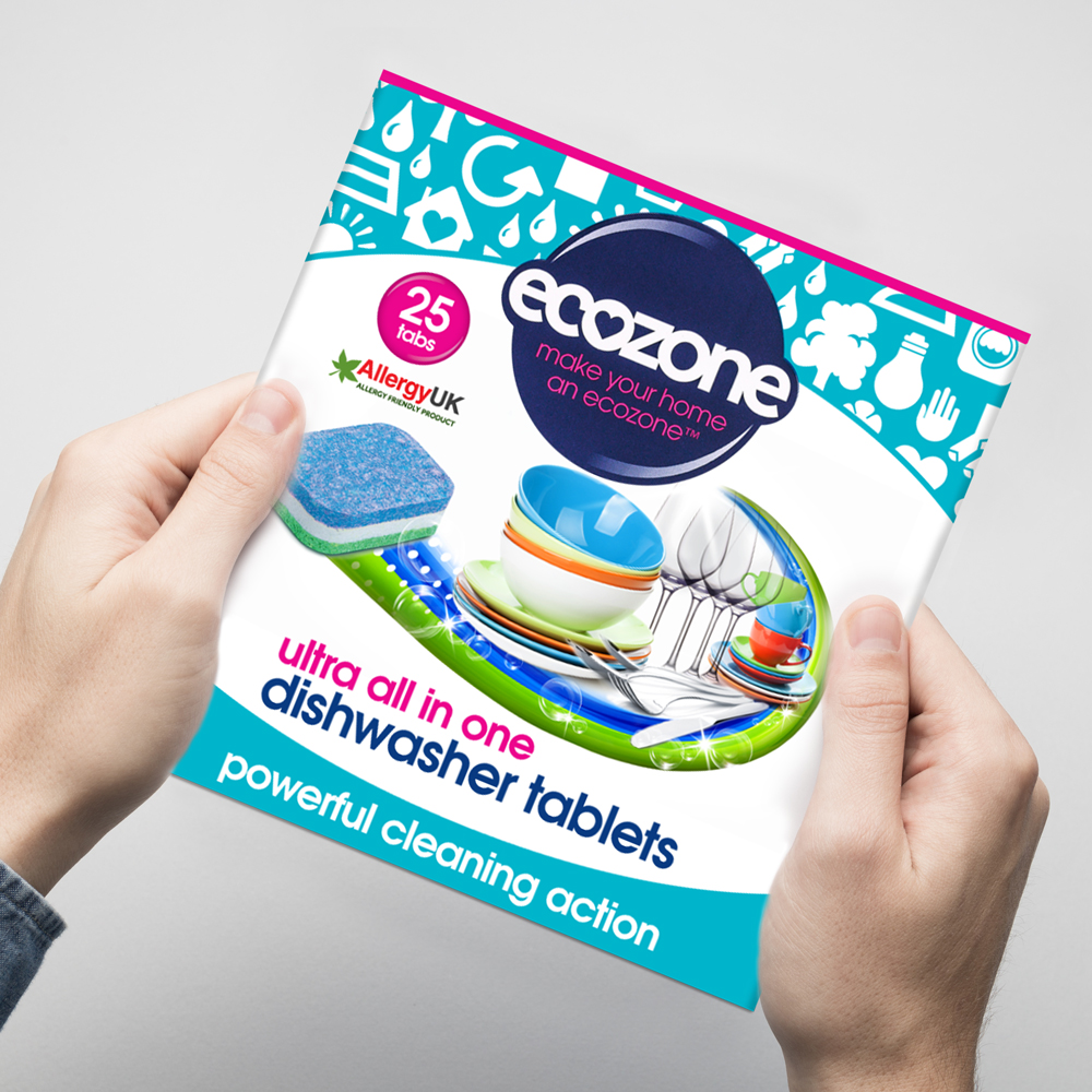 Eco Zone Ultra All in One Dishwasher Tablets x 25 Farmers Fayre