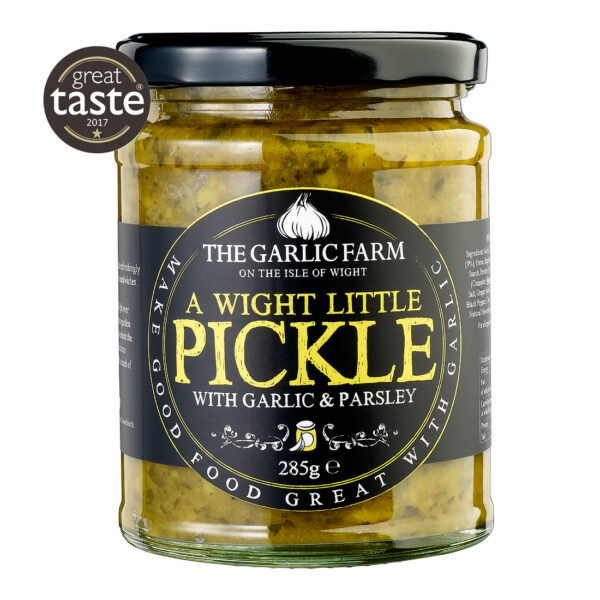 Garlic Farm A Wight Little Pickle with Garlic and Parsley 285g