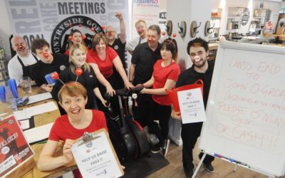 Farmers Fayre Sets Comic Relief cycling challenge