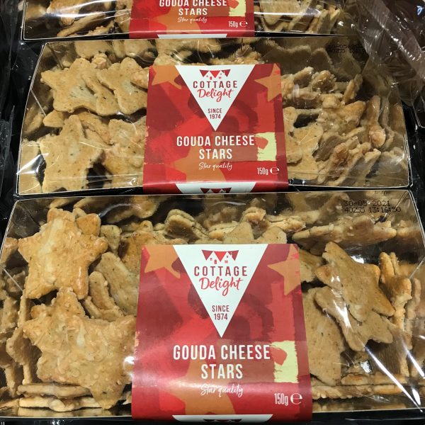 Gouda Cheese Stars by Cottage Delight 150g **Special Offer 2 for £6.50**