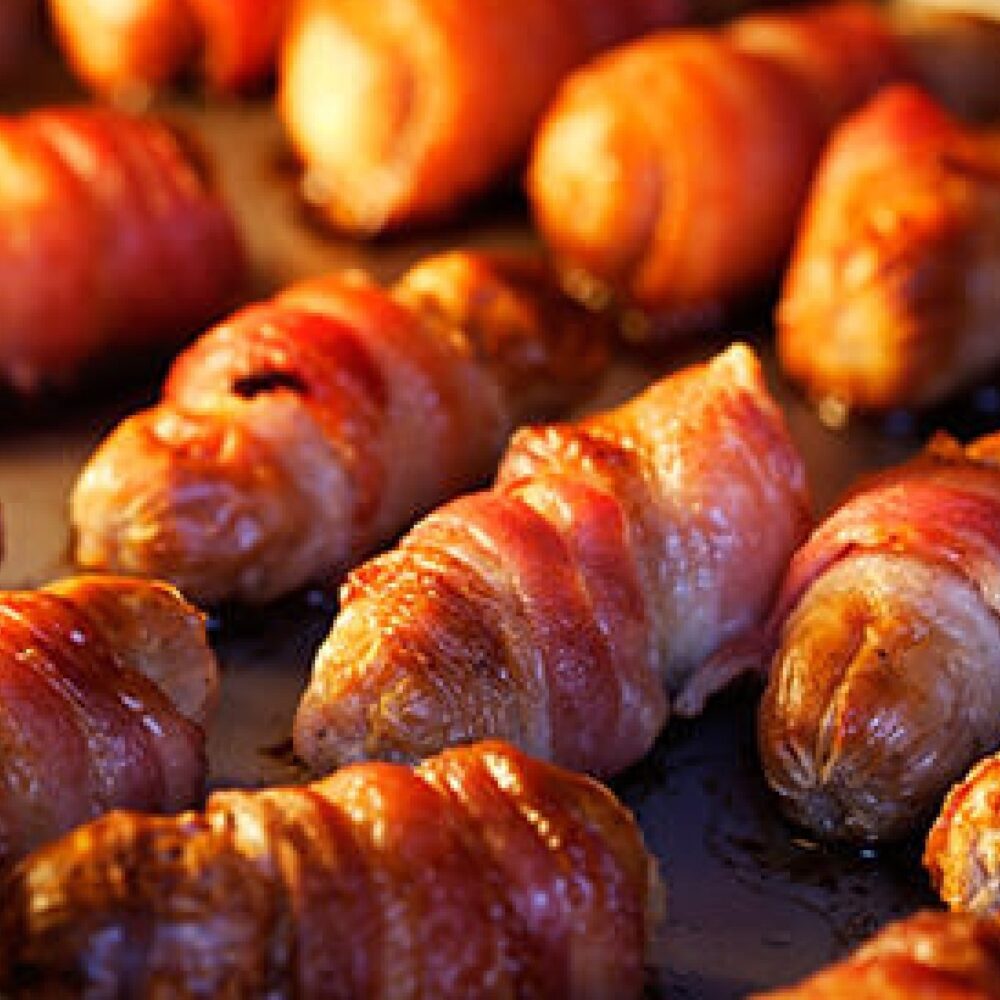 Hand Wrapped Pigs in Blankets Pack of 20  **Pre-order for 22nd to 24th Dec only**