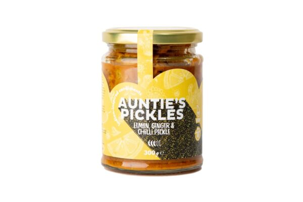 Auntie's Pickles - Lemon, Ginger & Chilli Pickle 300g