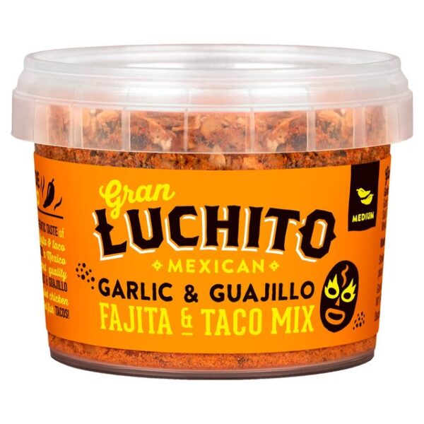 Gran Luchito Garlic & Guajillo Fajita & Taco Mix 50g