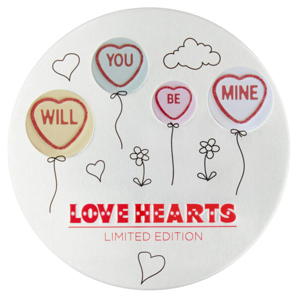 'Will You Be Mine' Love Hearts Limited Edition Tin 100g