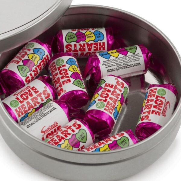 'Will You Be Mine' Love Hearts Limited Edition Tin 100g - Image 2