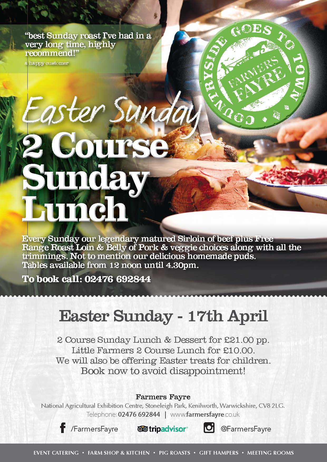 E10217b-Farmers Fayre Easter SDay A4 Poster March 2022 AW