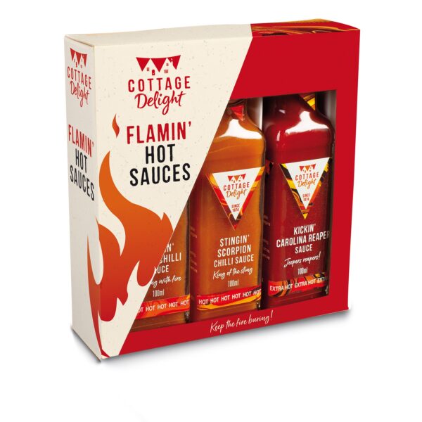 Cottage Delight Flamin Hot Sauces